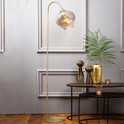 Light & Living Vloerlamp 'Rakel' 160cm, kleur Antiek Brons / Smoke Light & Living Vloerlamp 'Rakel' 160cm, kleur Antiek Brons / Smoke