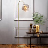 Light & Living Vloerlamp 'Rakel' 160cm, kleur Antiek Brons / Smoke - thumbnail