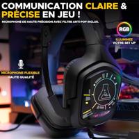 Bekabelde gamingheadset - The G-Lab - KORP COBALT 7.1 - 7.1 surround sound - USB - RGB - thumbnail