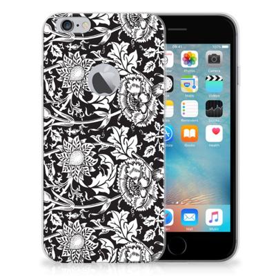 Apple iPhone 6 Plus | 6s Plus | TPU Case | Black Flowers Apple iPhone 6 Plus | 6s Plus | TPU Case | Black Flowers
