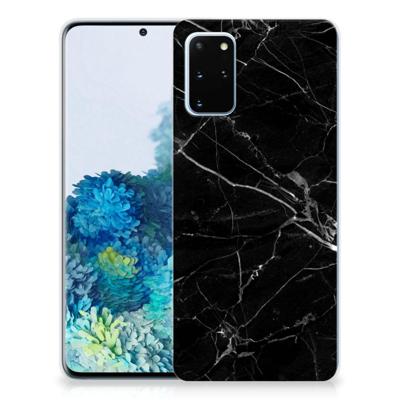 Samsung Galaxy S20 Plus | TPU | Siliconen hoesje | Marmer Zwart - Origineel Cadeau Vader Samsung Galaxy S20 Plus | TPU | Siliconen hoesje | Marmer Zwart - Origineel Cadeau Vader