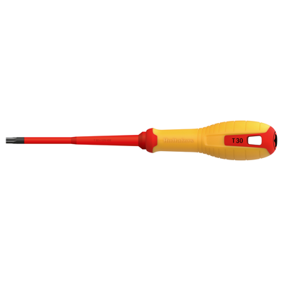 Hultafors VDE Torx Schroevendraaier T30 x 125 mm - HU446645 Hultafors VDE Torx Schroevendraaier T30 x 125 mm - HU446645