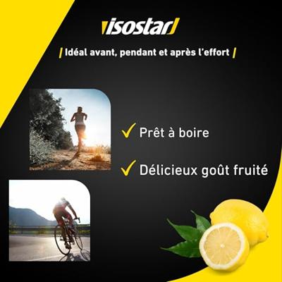 Isostar Fast Hydration Isotonic Sport Drink Lemon Isostar Fast Hydration Isotonic Sport Drink Lemon