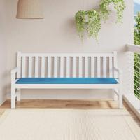 VidaXL Tuinbankkussen 180x50x3 cm oxford stof blauw - thumbnail