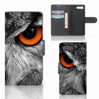 Sony Xperia X Compact | Telefoonhoesje | Met pasjeshouder | Uil - thumbnail