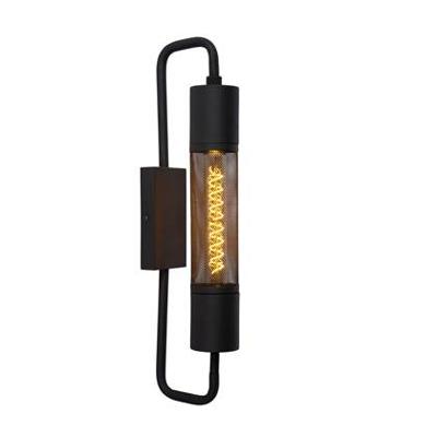 Lucide CALIXT - Wandlamp - 1xE27 - Zwart