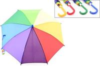 Johntoy Regenboog paraplu, ø 68 cm - thumbnail