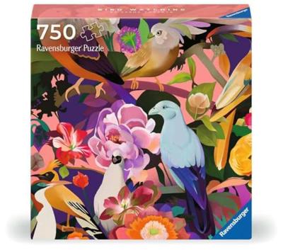 Ravensburger Legpuzzel art & soul bird watching, 750st.