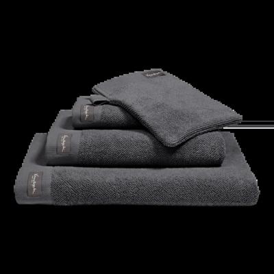 Vandyck Vandyck Home Uni Off Black Douchelaken 70x140