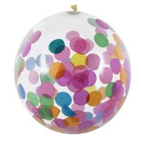 Boland Confettiballonnen, 5st. - thumbnail