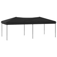 Partytent inklapbaar 3x6 m zwart - thumbnail