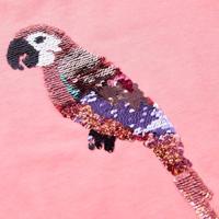 Kindershirt 140 fluorescerend roze - thumbnail