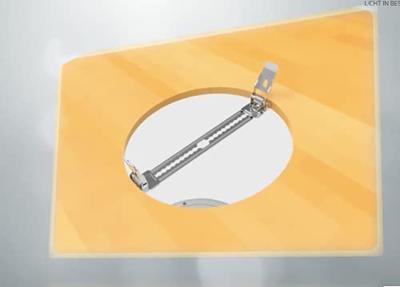 DOTLUX 4448-0FW120 LED-plafondspot Wit