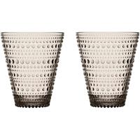 Iittala Kastehelmi Waterglas 0,30 l linnen, per 2 - thumbnail