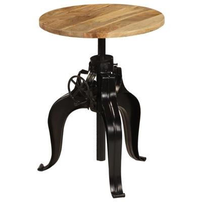 Bartafel 60x(76-110) cm massief mangohout