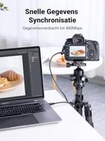 Ugreen USB-kabel - mini USB 480 Mbps 3 m US132 (zwart) - thumbnail