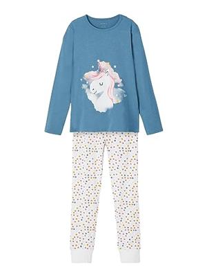 Name it meisjes pyjama - Unicorn - Meisjes nachtkleding katoen