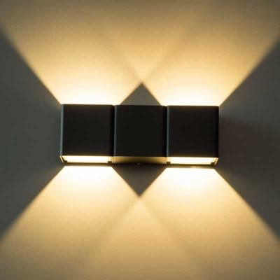 Hangende moderne buitenlamp Lisbon zwart