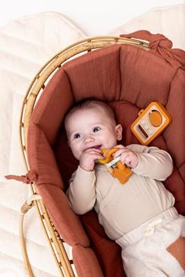 Trixie houten siliconen activiviteitenring - mr. fox