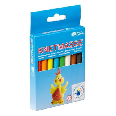 Becks klei Knetmasse junior 8 delig Becks klei Knetmasse junior 8 delig