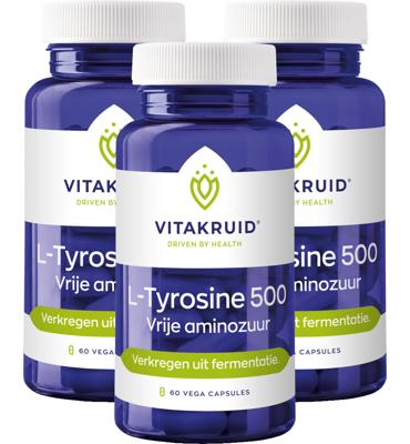Vitakruid L-Tyrosine 500mg uit fermentatie