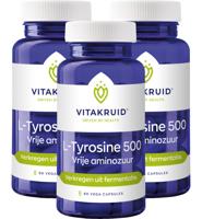 Vitakruid L-Tyrosine 500mg uit fermentatie - thumbnail