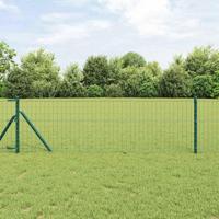 VidaXL Euro hek groen 0,6 x 50 m pvc-gecoat ijzer - thumbnail