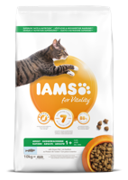 Iams Adult kattenvoer met zeevis 10 kg - thumbnail