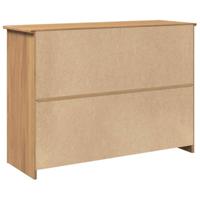 Dressoir met lades Panama 112x40x80 cm massief grenenhout - thumbnail