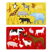 Tekensjabloon Dieren - thumbnail