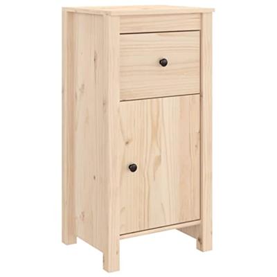 Dressoirs 2 st 40x35x80 cm massief grenenhout