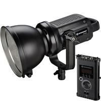 BRESSER LED continu licht COB BR-D1200BL Bi-Color en remote control - thumbnail