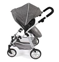 Combi-poppenwagen Nele - Grey Jeans - thumbnail