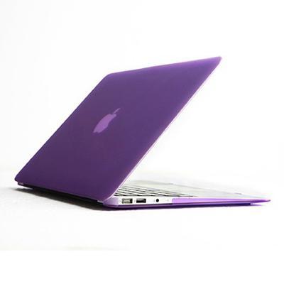 MacBook Air 13.3 inch Kristal structuur hard Kunststof Hoesje / Case (paars)