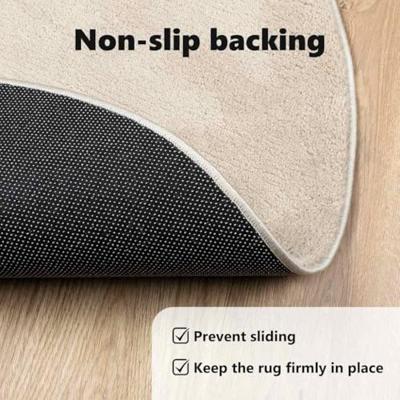 VidaXL Vloerkleden huarte beige 160 x 230 cm polyester VidaXL Vloerkleden huarte beige 160 x 230 cm polyester