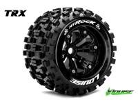 Louise MT-ROCK Medium banden op zwarte velgen voor 1/8 MT - 1/2 offset - thumbnail