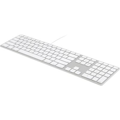 Matias FK318S Wired Aluminium Keyboard for Mac Toetsenbord USB QWERTY, US-Engels, Mac Zilver Matias FK318S Wired Aluminium Keyboard for Mac Toetsenbord USB QWERTY, US-Engels, Mac Zilver