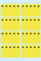 Etiket HERMA 3771 26x40mm diepvries geel 48stuks - thumbnail