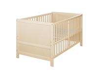 Omvormbaar babybedje - 70 x 140 cm - ROBA - EASY SLEEP - Natuurlijk hout - thumbnail