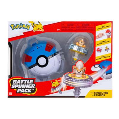 Pokémon Battle Spinner pack Growlithe en Pokéball