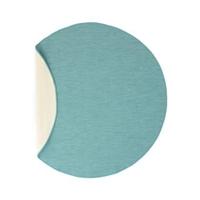 Tapeso Rond Buitenkleed effen - Flip turquoise - 200 cm rond - thumbnail