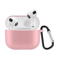 Lunso - Softcase cover hoes - AirPods 3 - Lichtroze - thumbnail