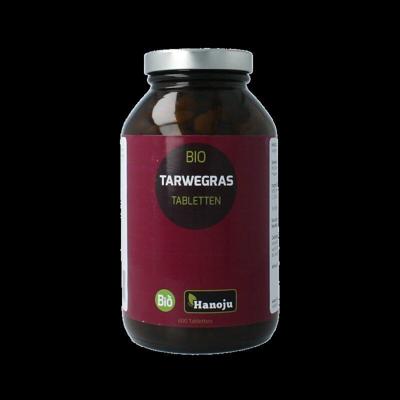 Hanoju Tarwegras glas flacon bio 600 Tabletten