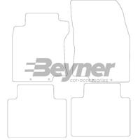 Velours Automatten passend voor Nissan X-Trail 2014- 4-delig HL1549554 - thumbnail