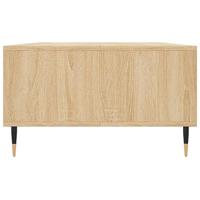 Salontafel 104x60x35 cm bewerkt hout sonoma eikenkleurig - thumbnail