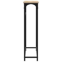 Wandtafel 75x19,5x75 cm bewerkt hout sonoma eikenkleurig - thumbnail