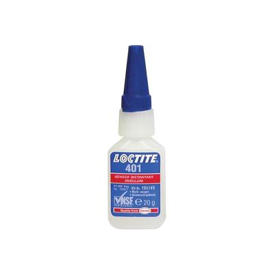 Loctite snellijm - 401 - 20g flacon - cyanoacrylaat