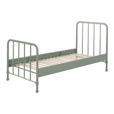 Vipack bed Bronxx - olijfgroen - 90x200 cm