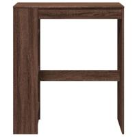 Bartafel met rekken 90x40x103,5 cm bewerkt hout bruin eiken - thumbnail