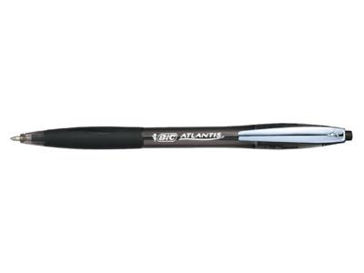 Bic balpen Atlantis Soft 1 mm, zwart